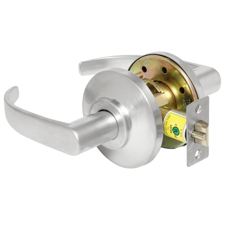 Best Grade 2 Passage Cylindrical Lock, 14 Lever, Non-Keyed, Satin Chrome Finish, Non-handed 7KC20N14DS3626